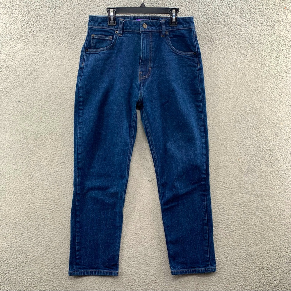 Patagonia Women’s 29 Dark Blue 5 Pockets Design Stretch Straight Leg Denim Jeans